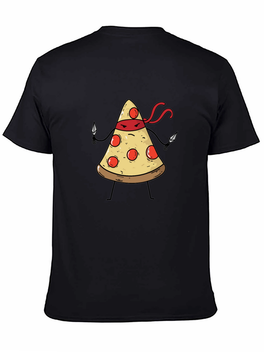 Pizza Ninja T-Shirt - Funny Graphic Tee