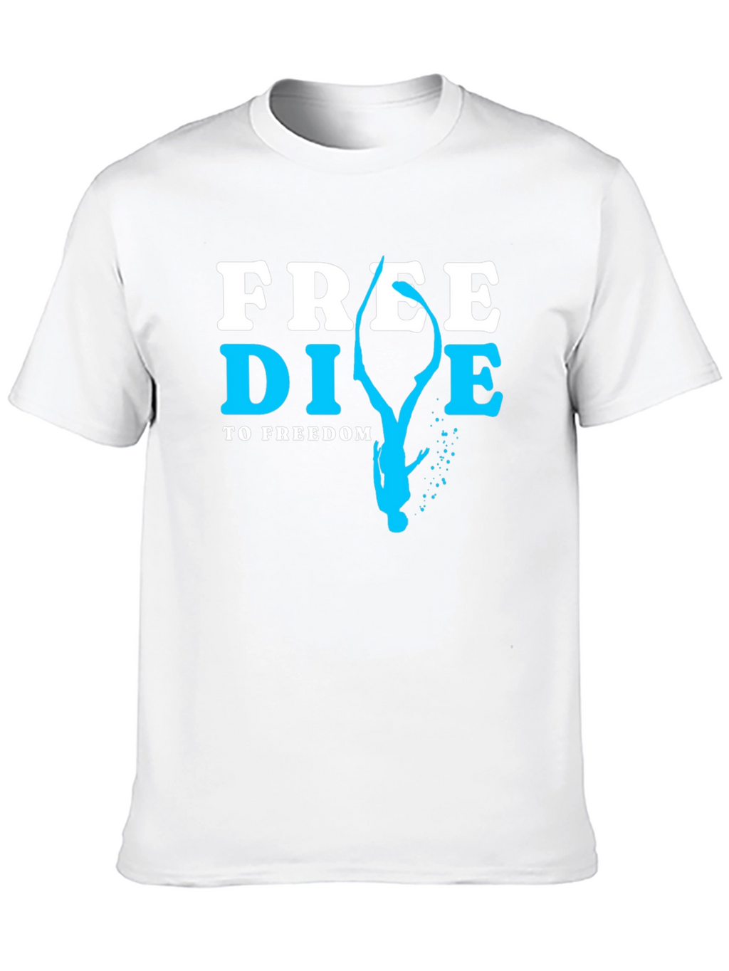 Free Dive T-Shirt - Diving To Freedom