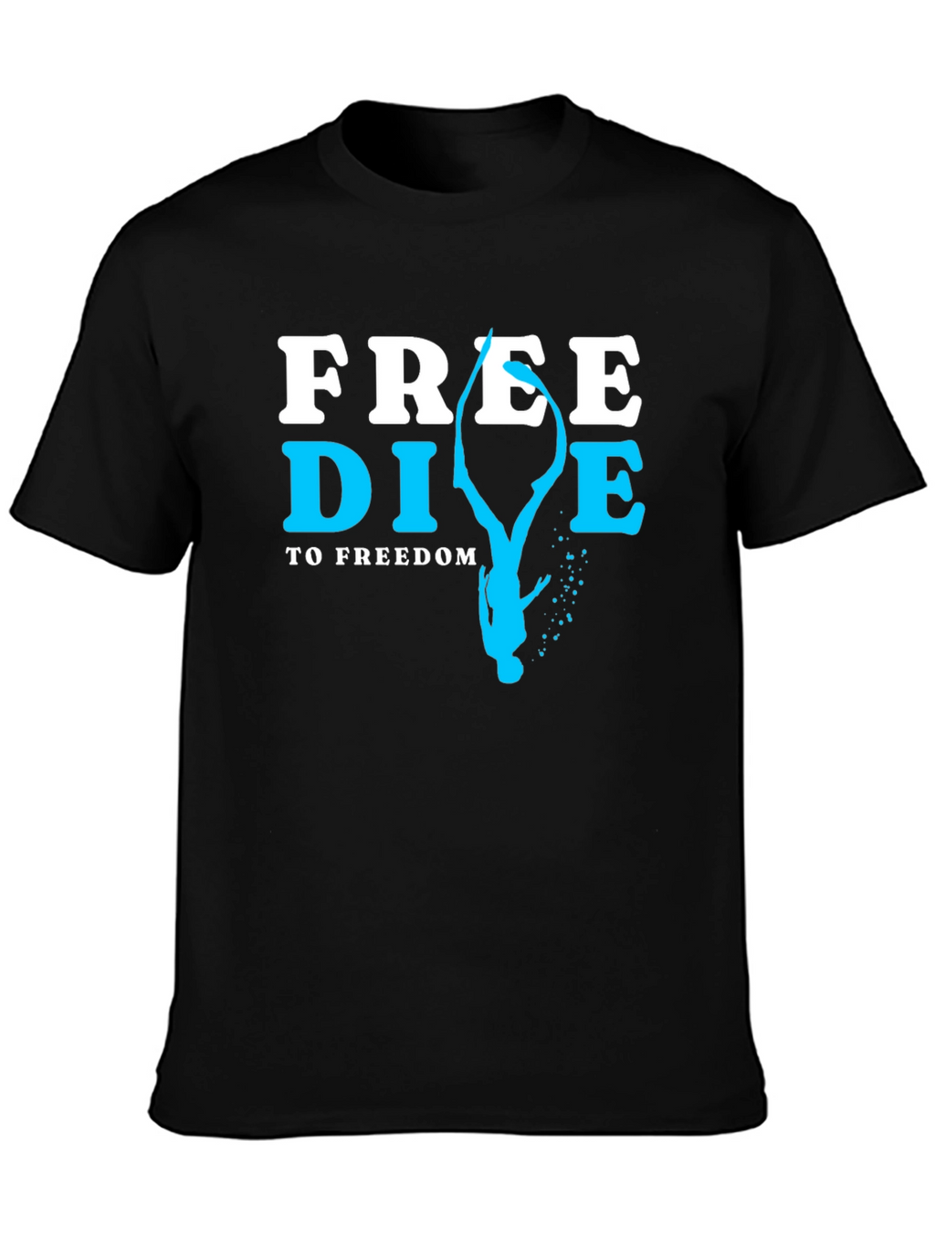 Free Dive T-Shirt - Diving To Freedom