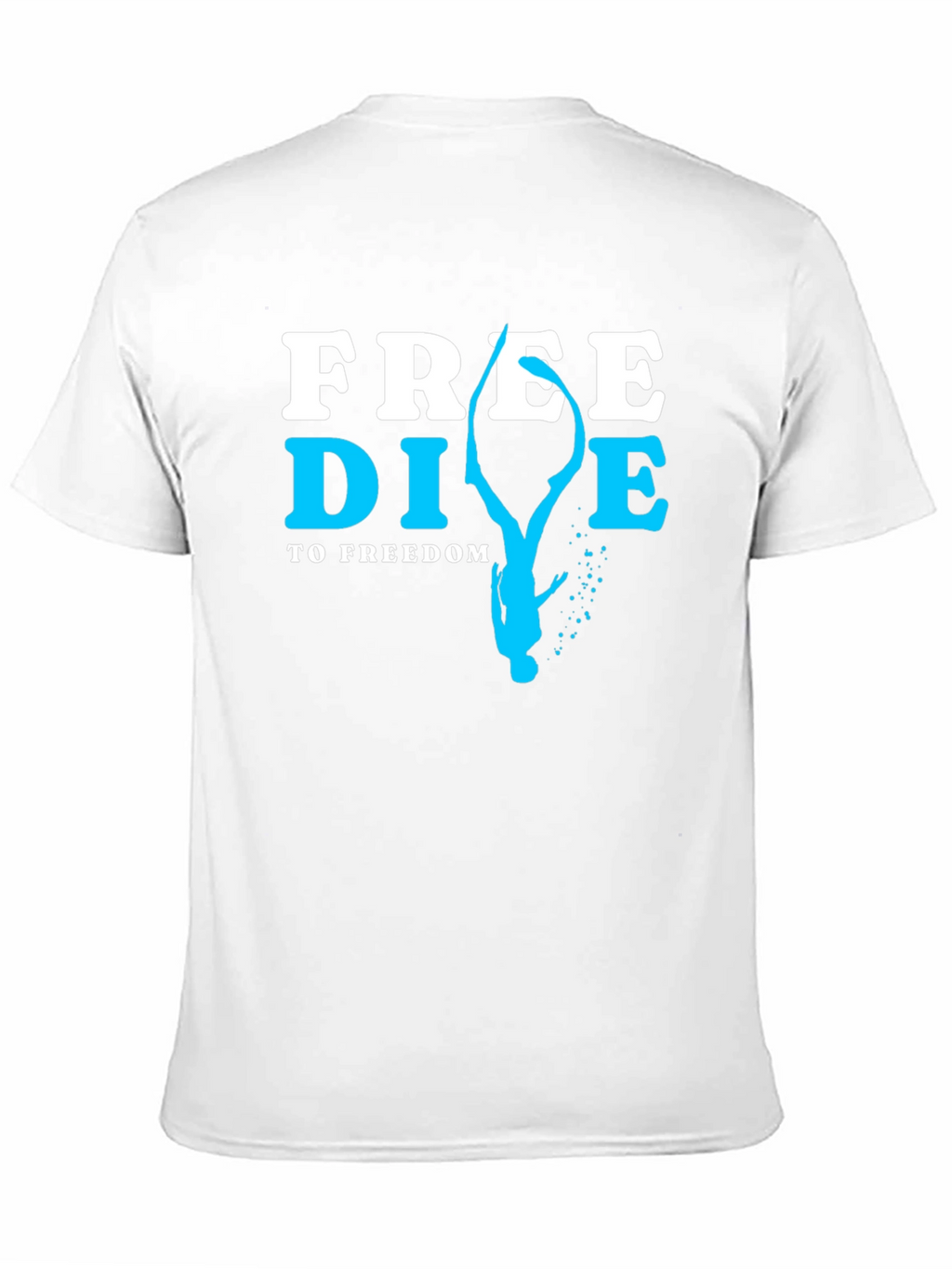 Free Dive T-Shirt - Diving To Freedom