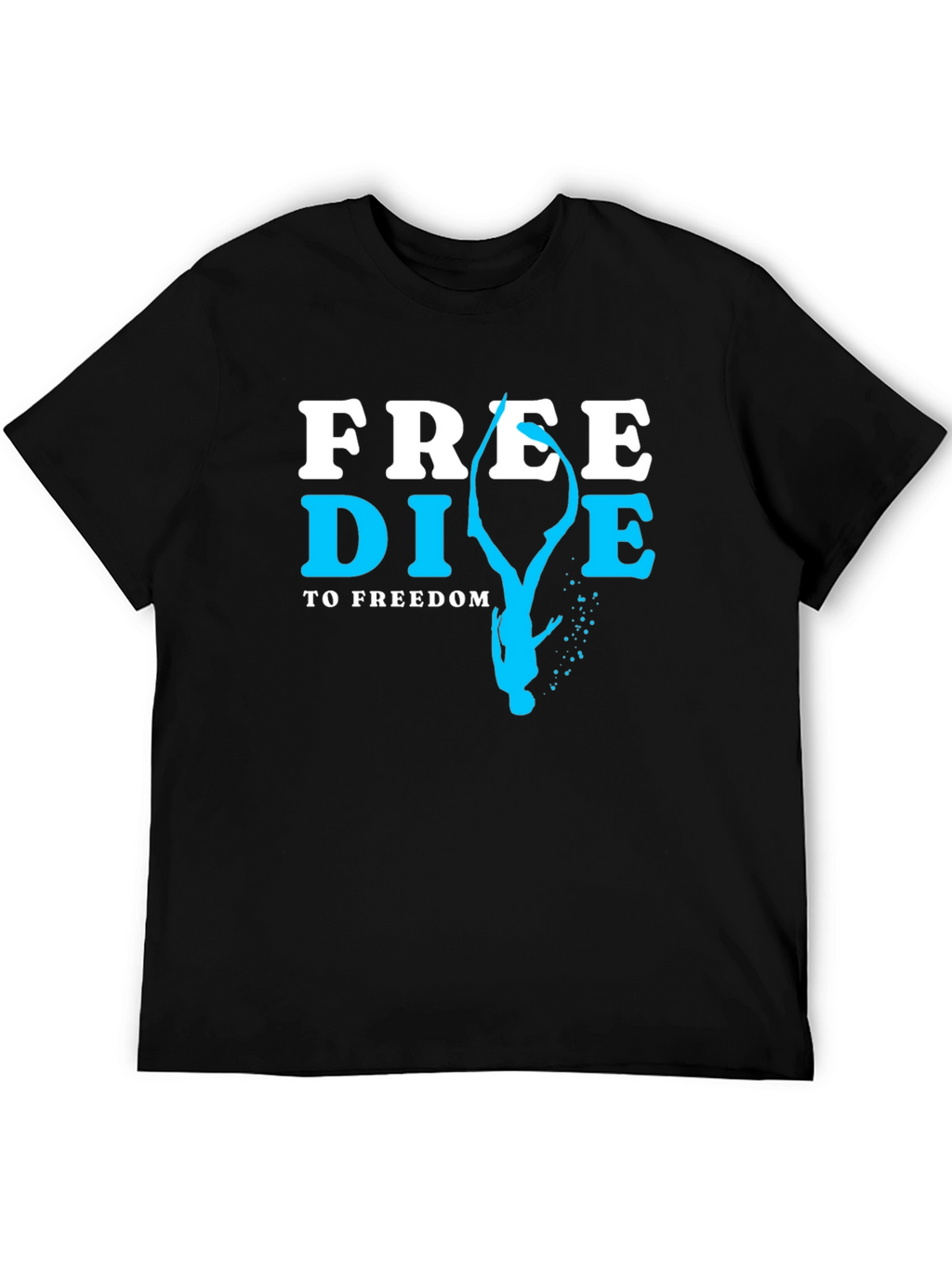 Free Dive T-Shirt - Diving To Freedom