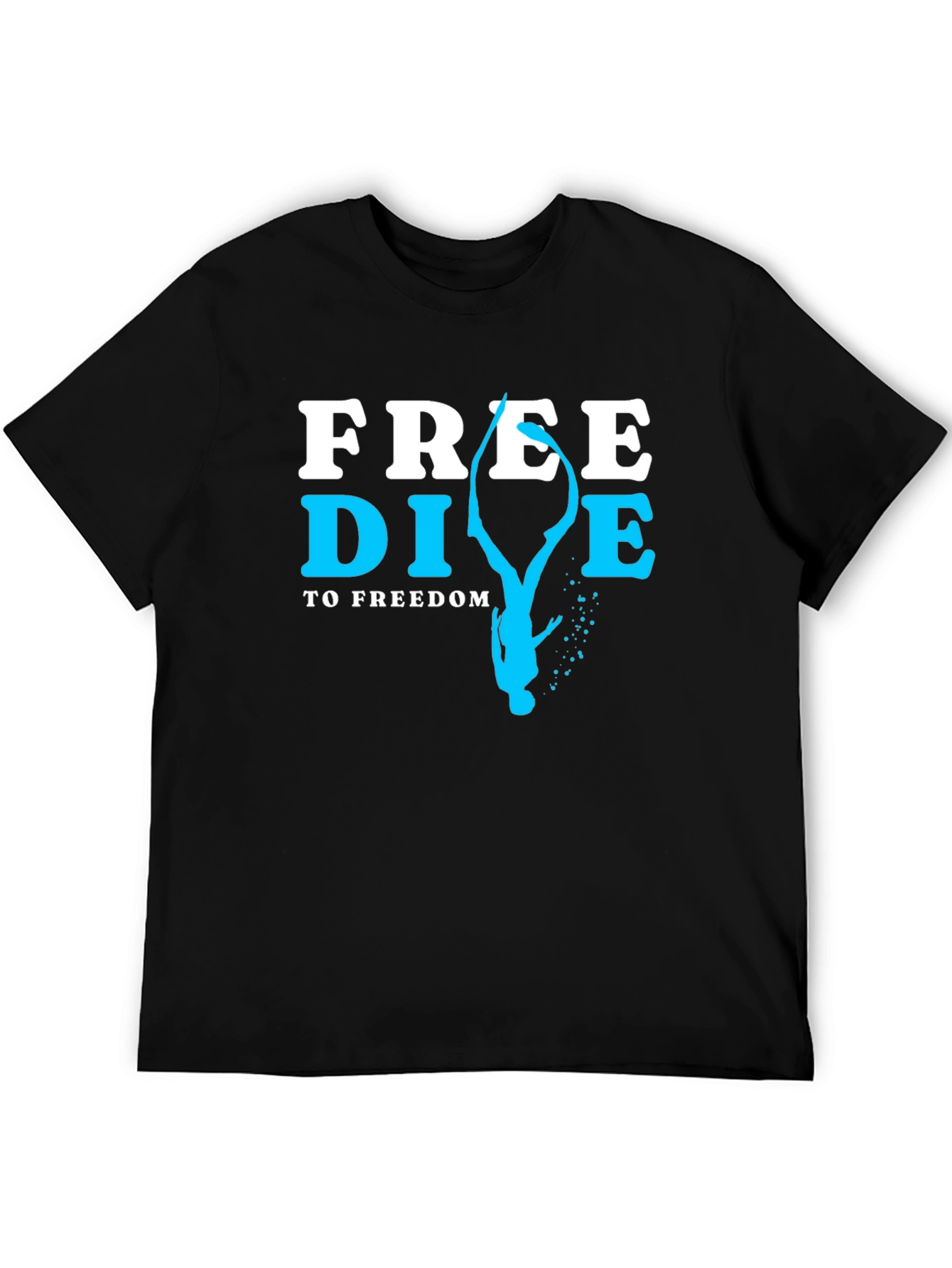 Free Dive T-Shirt - Diving To Freedom