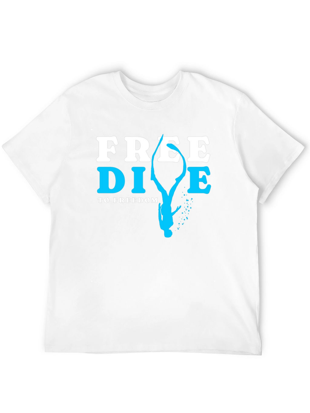 Free Dive T-Shirt - Diving To Freedom