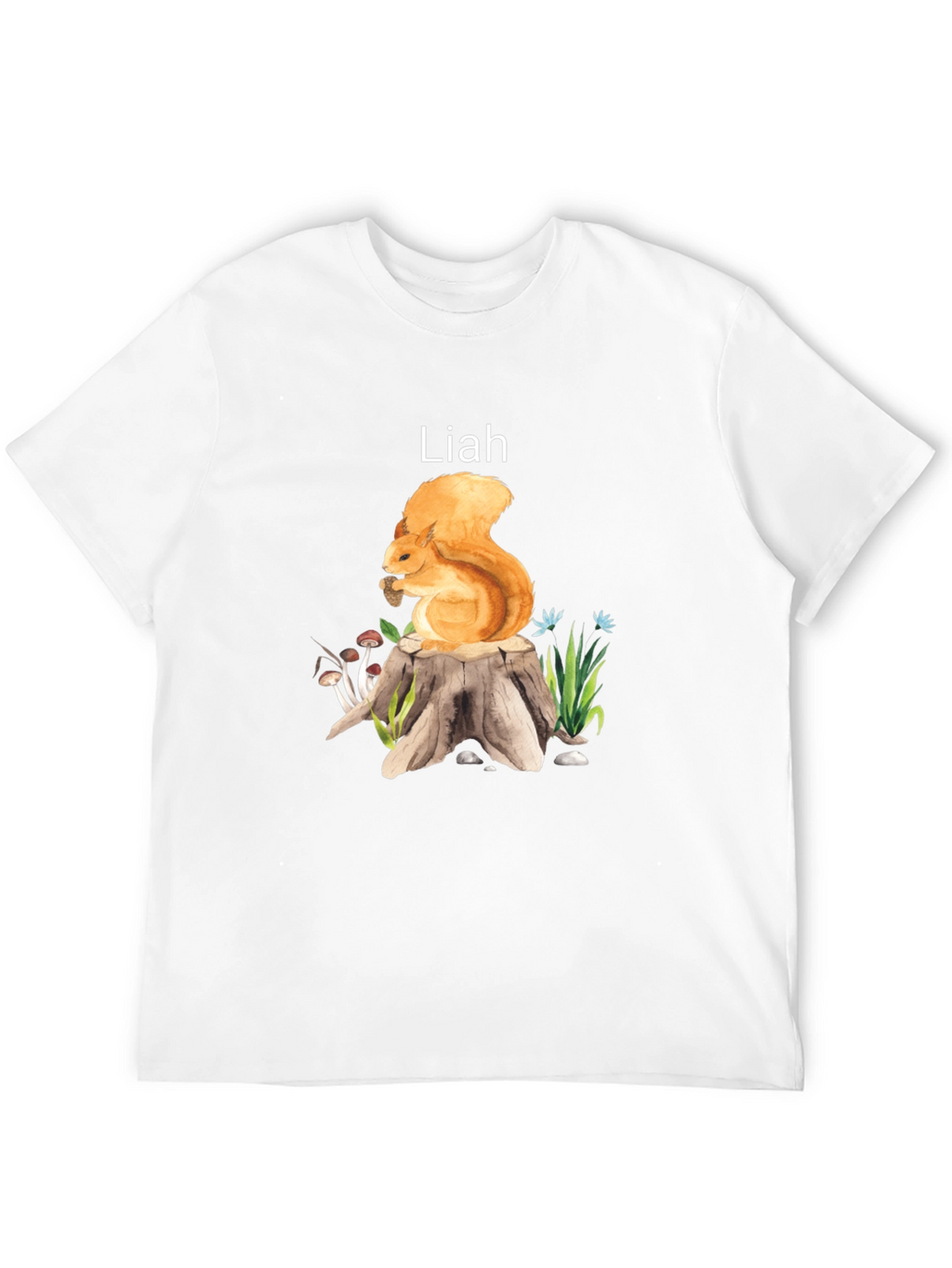 Squirrel Liah Personalized T-Shirt