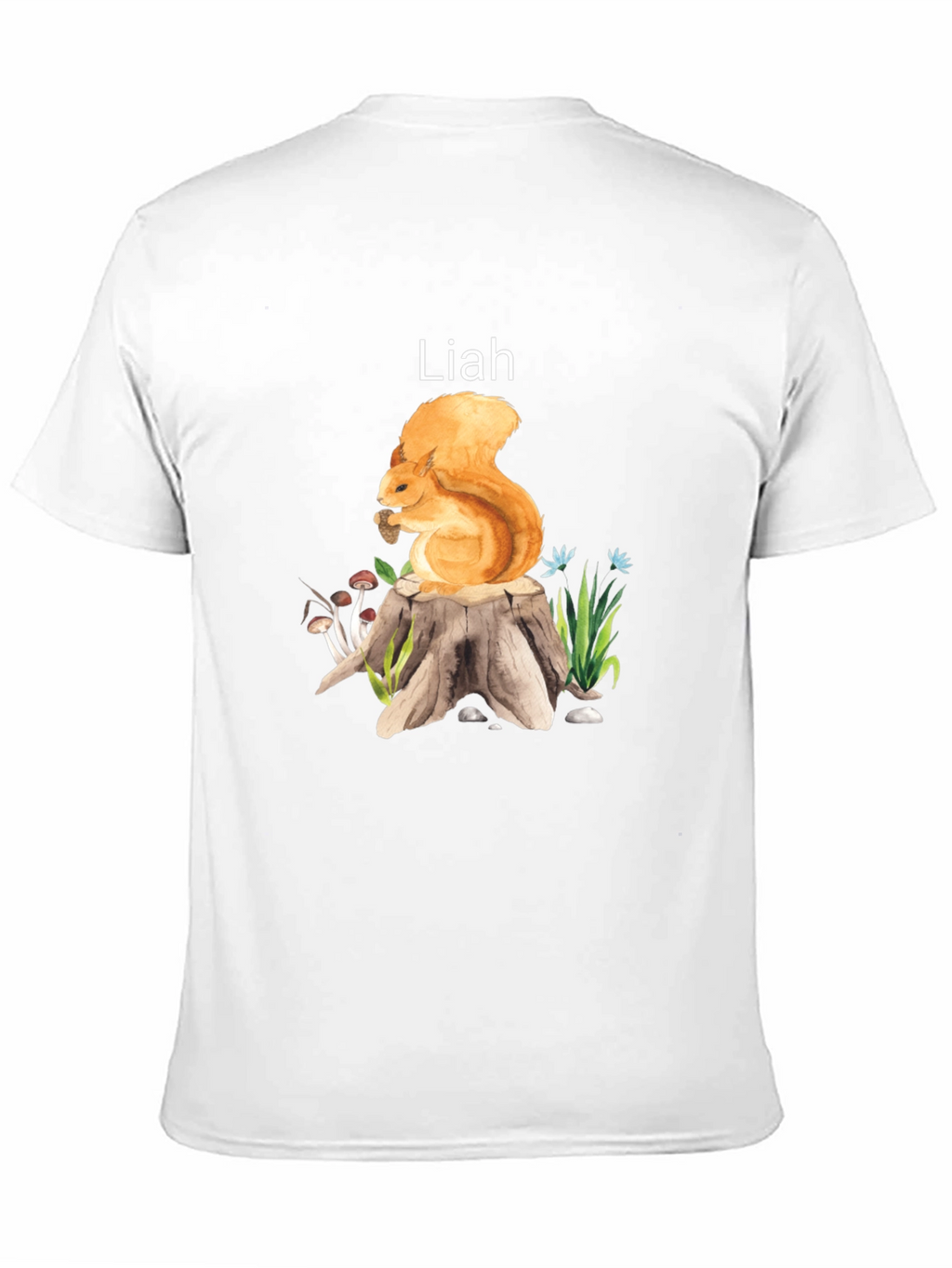 Squirrel Liah Personalized T-Shirt