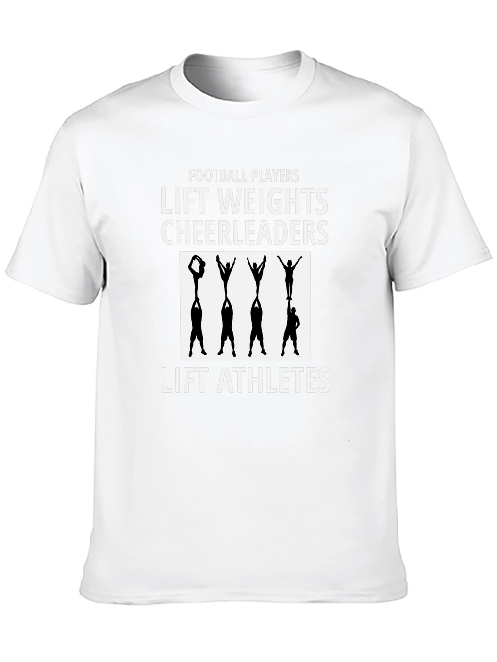 Football Players Cheerleaders T-Shirt