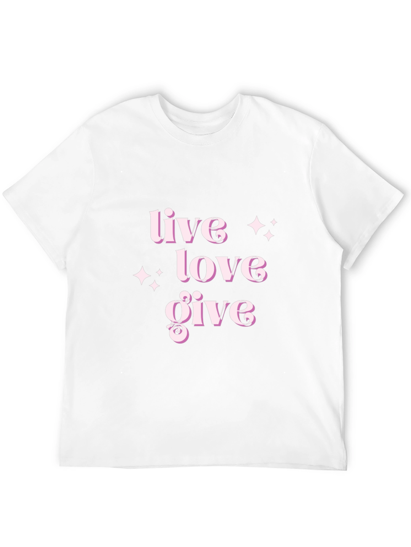 Live Love Give T-Shirt - Stylish Comfort