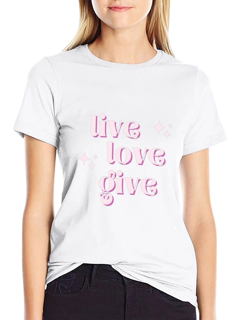 Live Love Give T-Shirt - Stylish Comfort