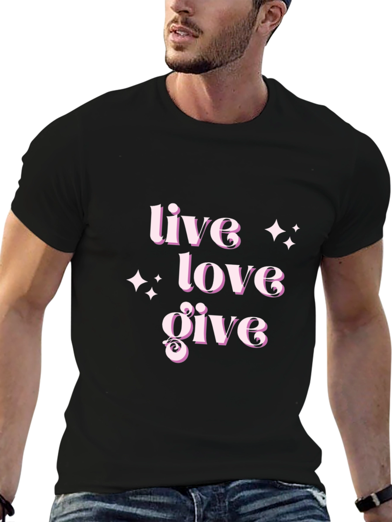 Live Love Give T-Shirt - Stylish Comfort
