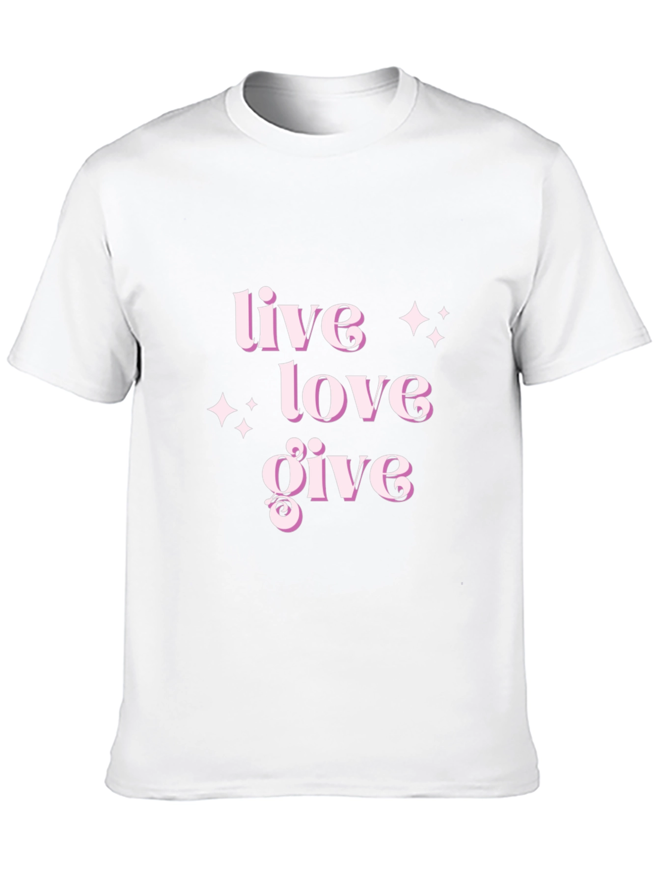 Live Love Give T-Shirt - Stylish Comfort