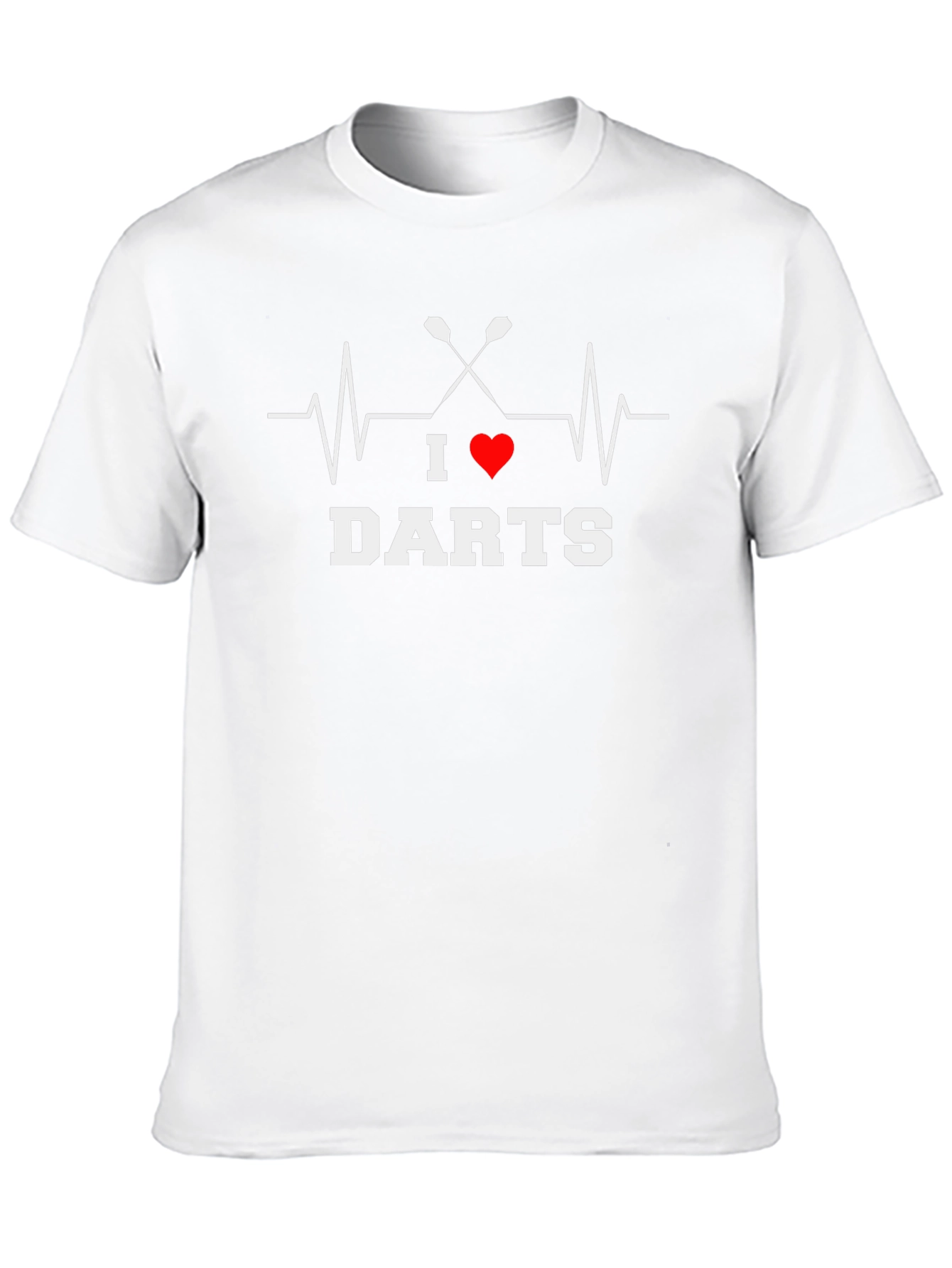 I Heart Darts Black T-Shirt - Game Night