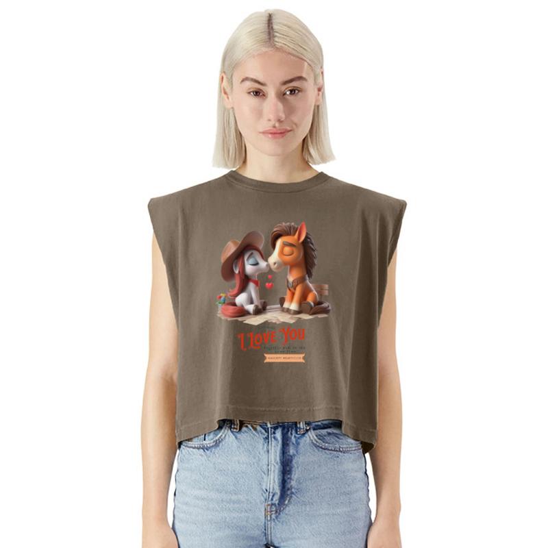 a colt and a mare in love