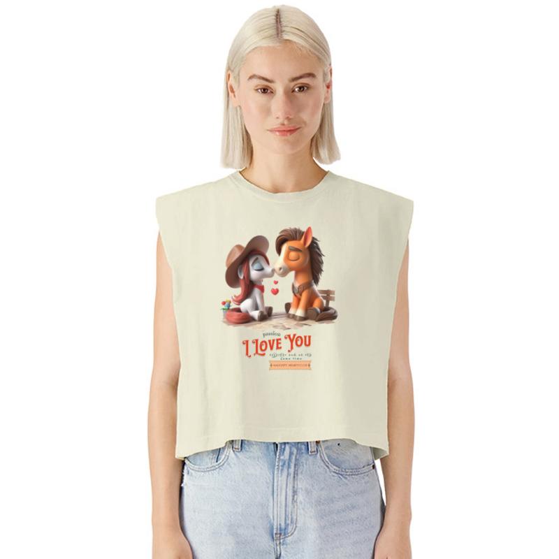 a colt and a mare in love