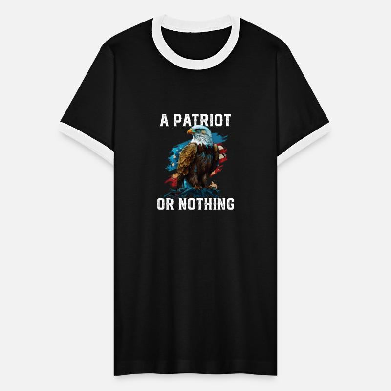 A Patriot or Nothing American Bald Eagle