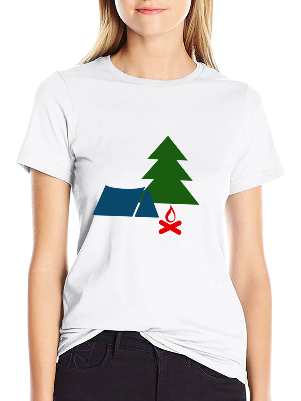 Camping Graphic T-Shirt - Adventure Awaits