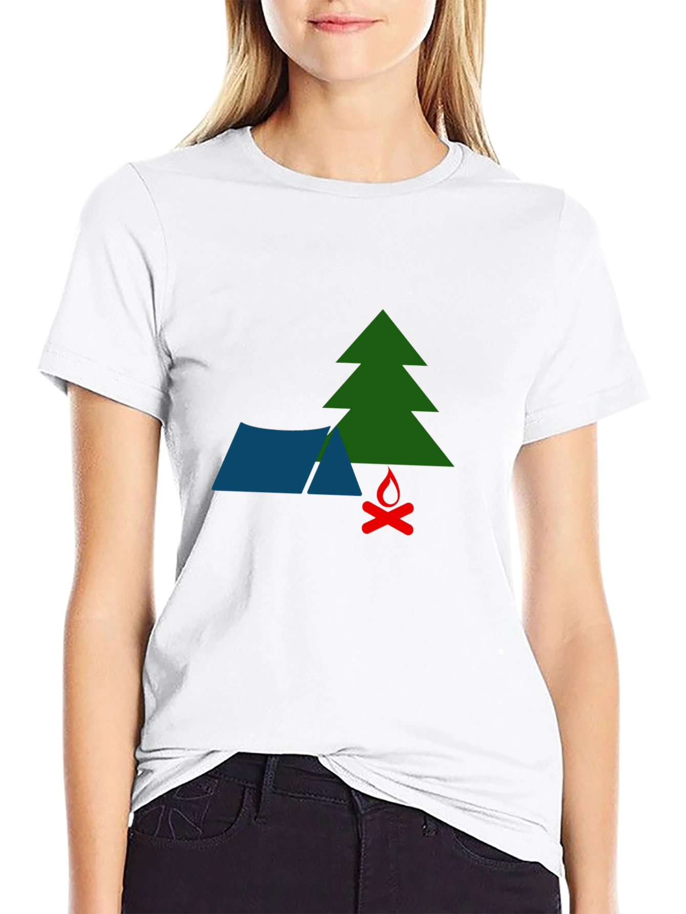 Camping Graphic T-Shirt - Adventure Awaits