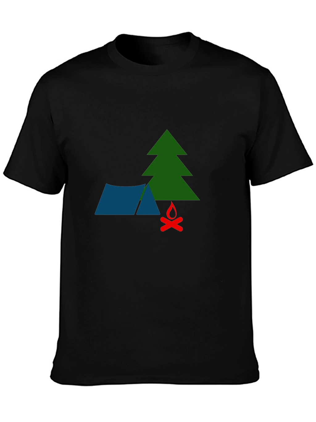 Camping Graphic T-Shirt - Adventure Awaits