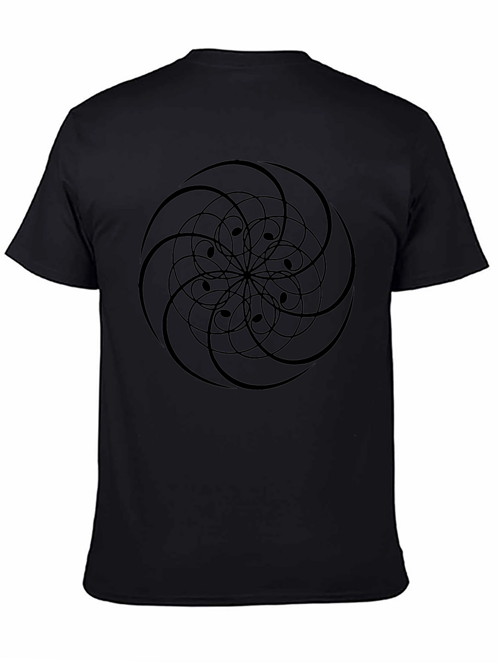 Abstract Mandala Graphic T-Shirt