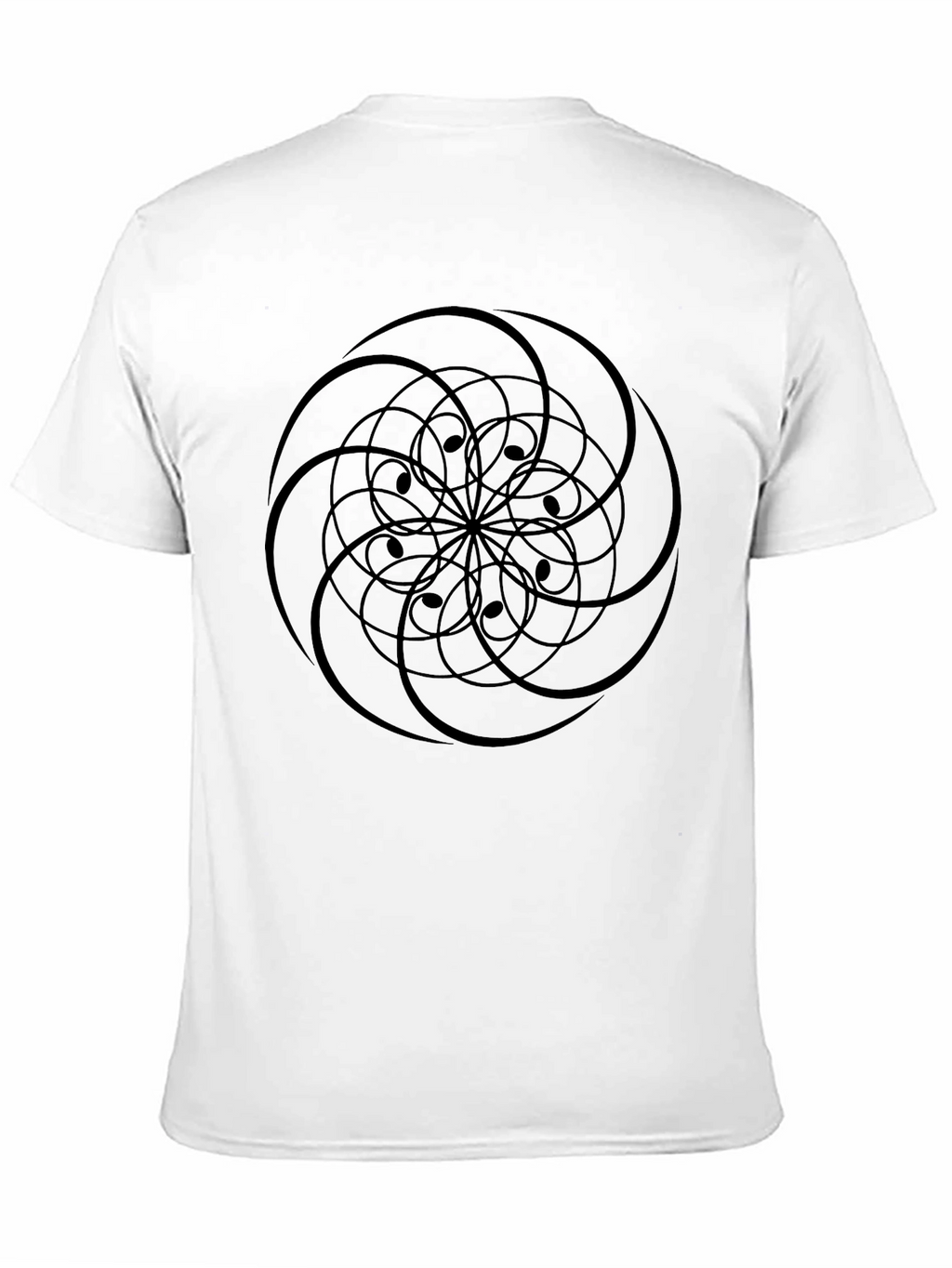 Abstract Mandala Graphic T-Shirt
