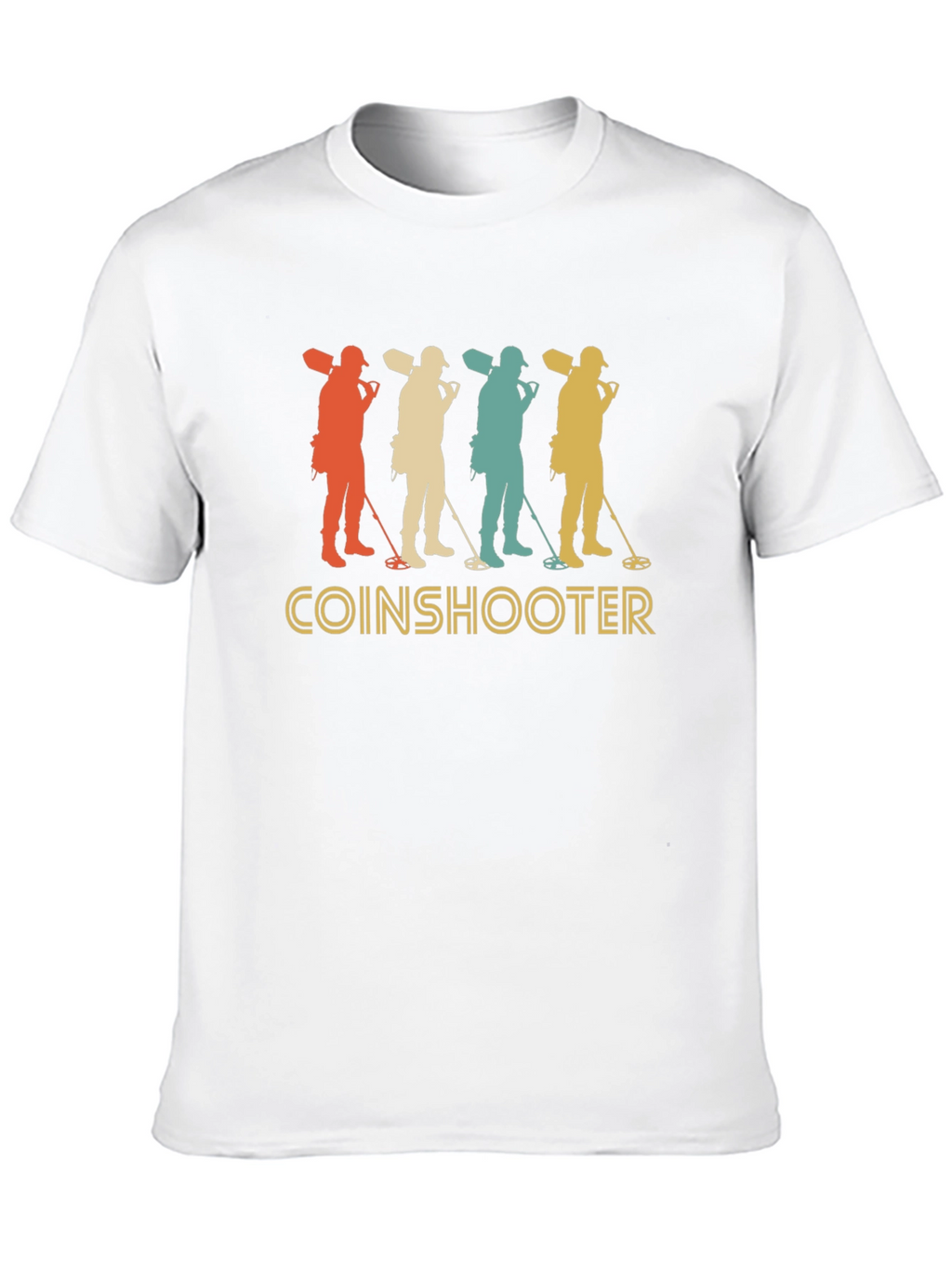 Coinshooter Retro T-Shirt - Metal Detecting Tee