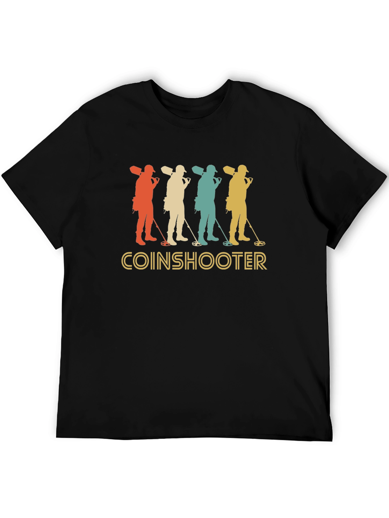 Coinshooter Retro T-Shirt - Metal Detecting Tee