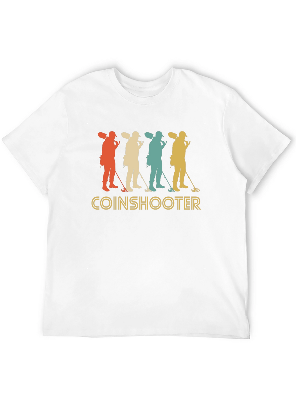 Coinshooter Retro T-Shirt - Metal Detecting Tee
