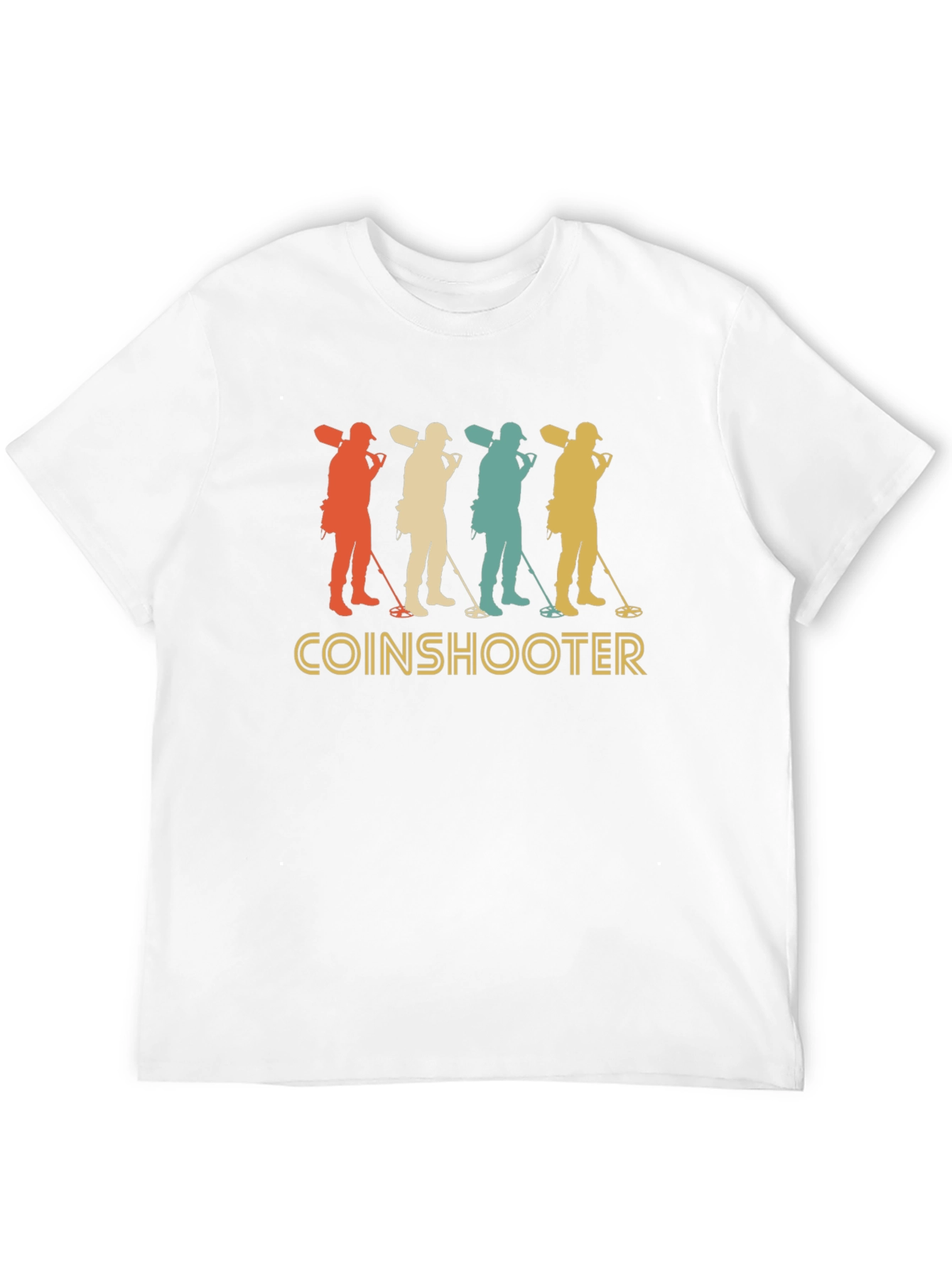 Coinshooter Retro T-Shirt - Metal Detecting Tee