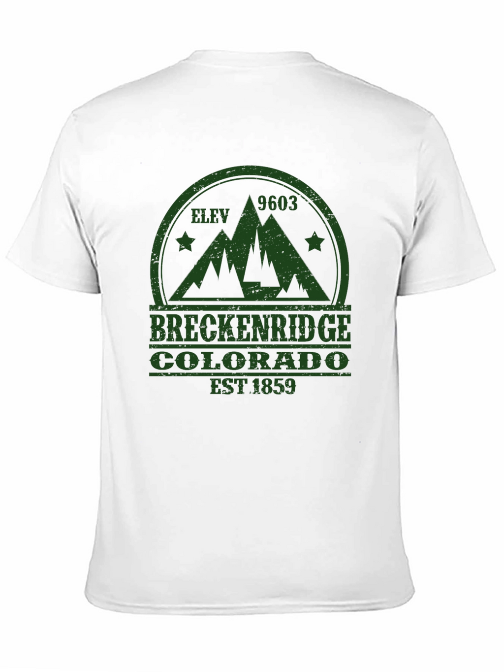 Breckenridge Colorado Black T-Shirt