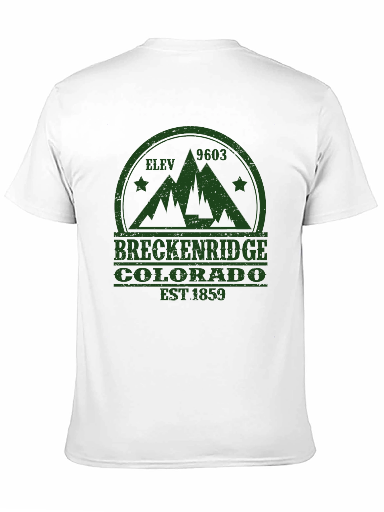 Breckenridge Colorado Black T-Shirt