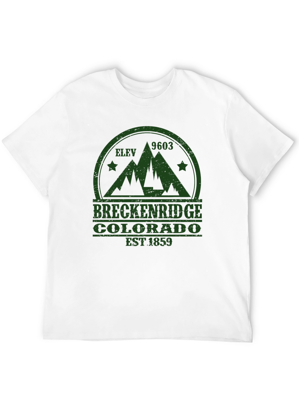Breckenridge Colorado Black T-Shirt