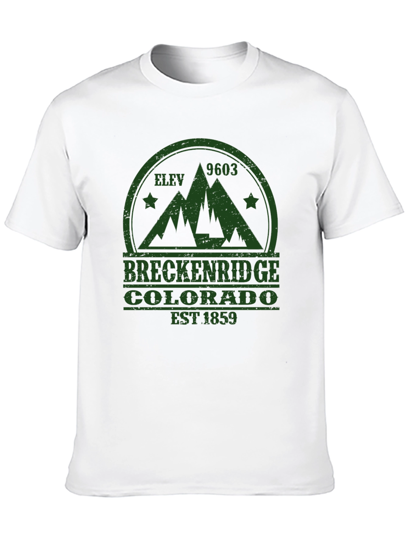 Breckenridge Colorado Black T-Shirt