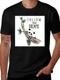 Panda Follow Your Dreams Graphic T-Shirt