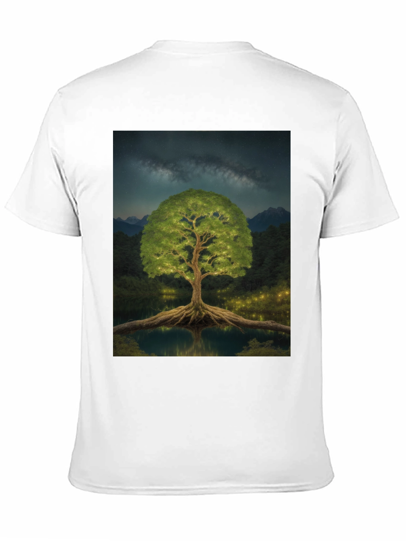 Mystic Tree Black T-Shirt