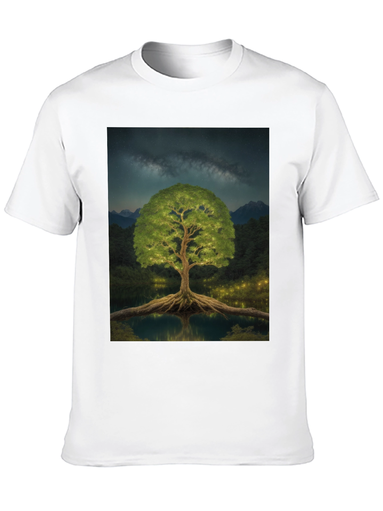 Mystic Tree Black T-Shirt
