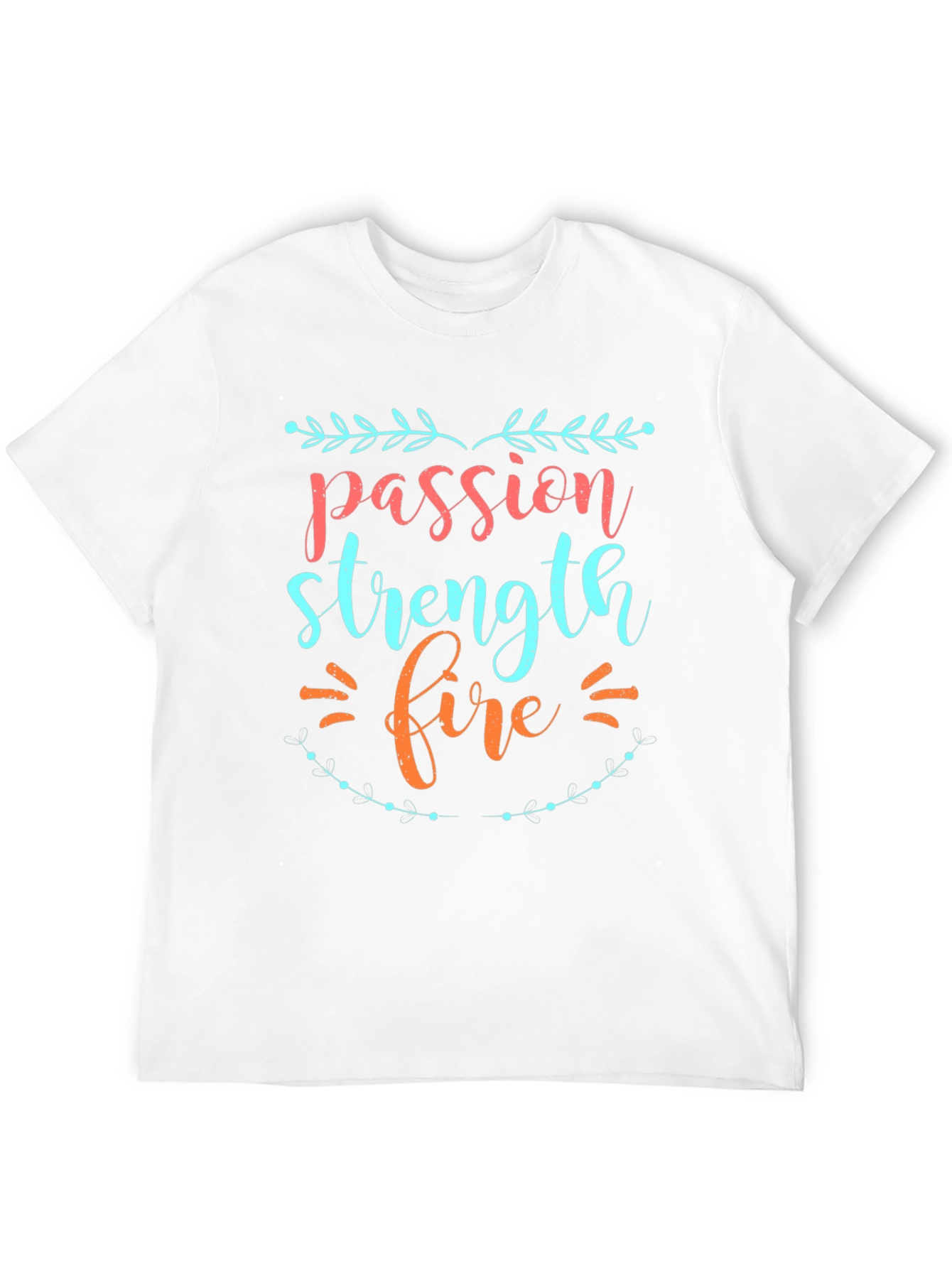 Passion Strength Fire Graphic Tee