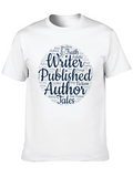 Writer Author Published Tales Graphic T-Shirt
