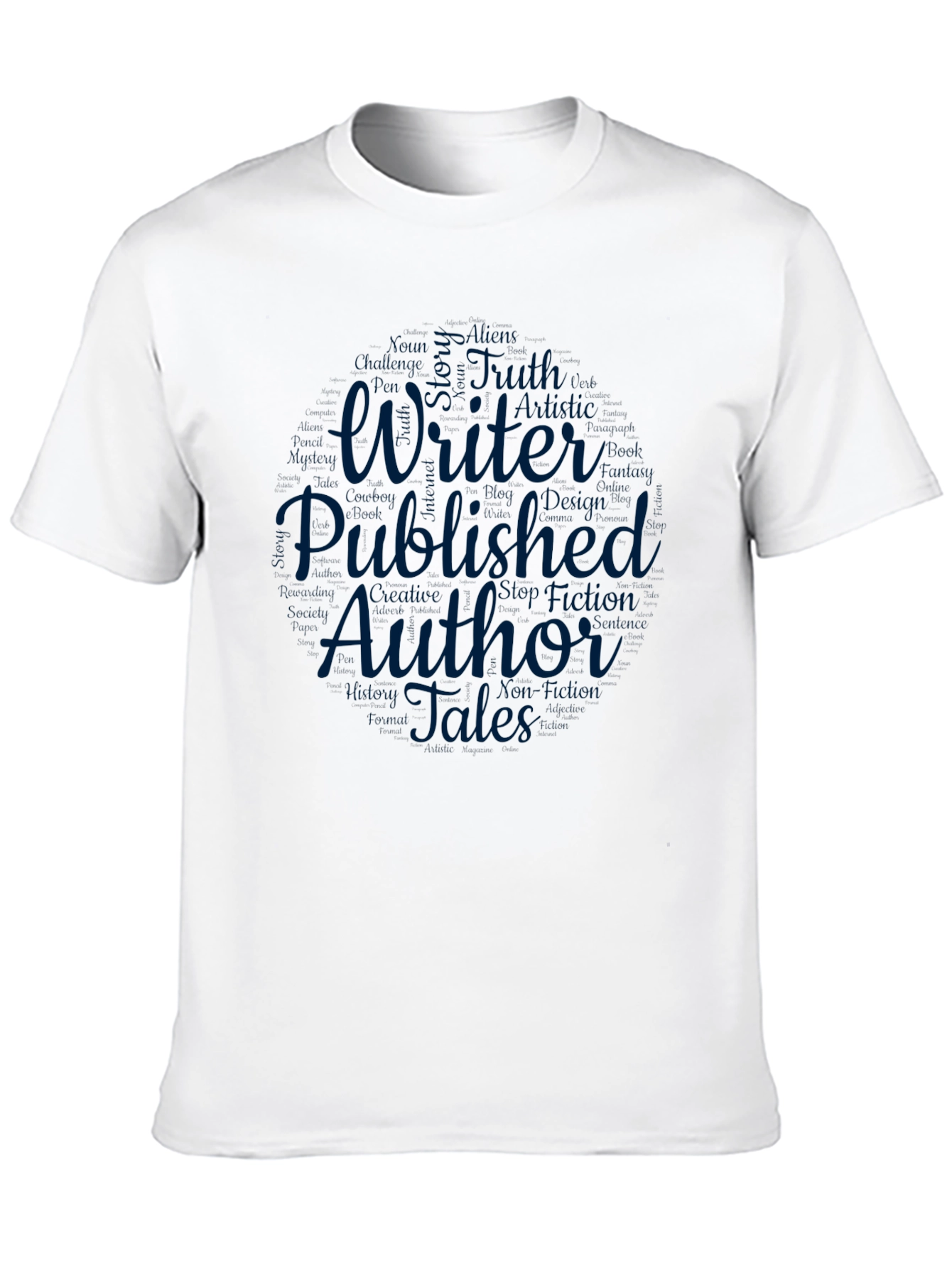 Writer Author Published Tales Graphic T-Shirt