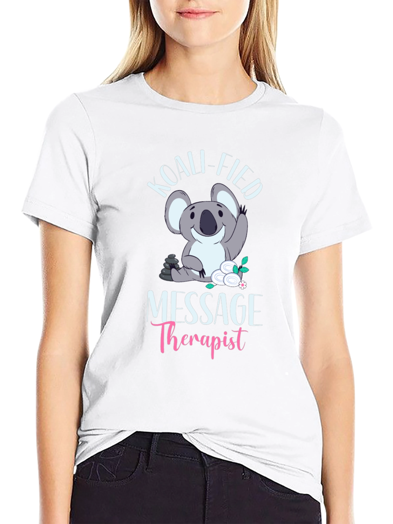 Koali-fied Massage Therapist Black T-Shirt