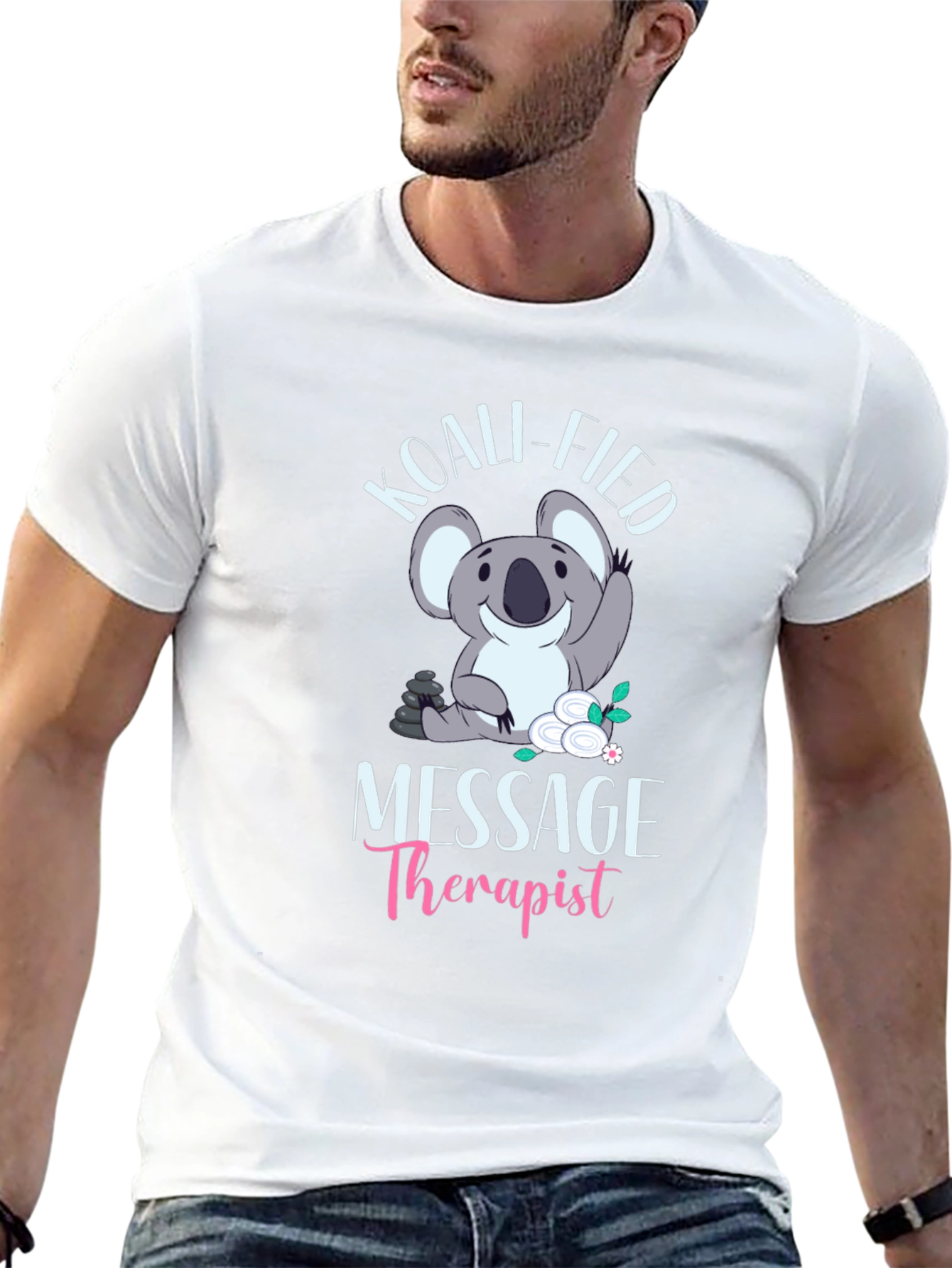 Koali-fied Massage Therapist Black T-Shirt