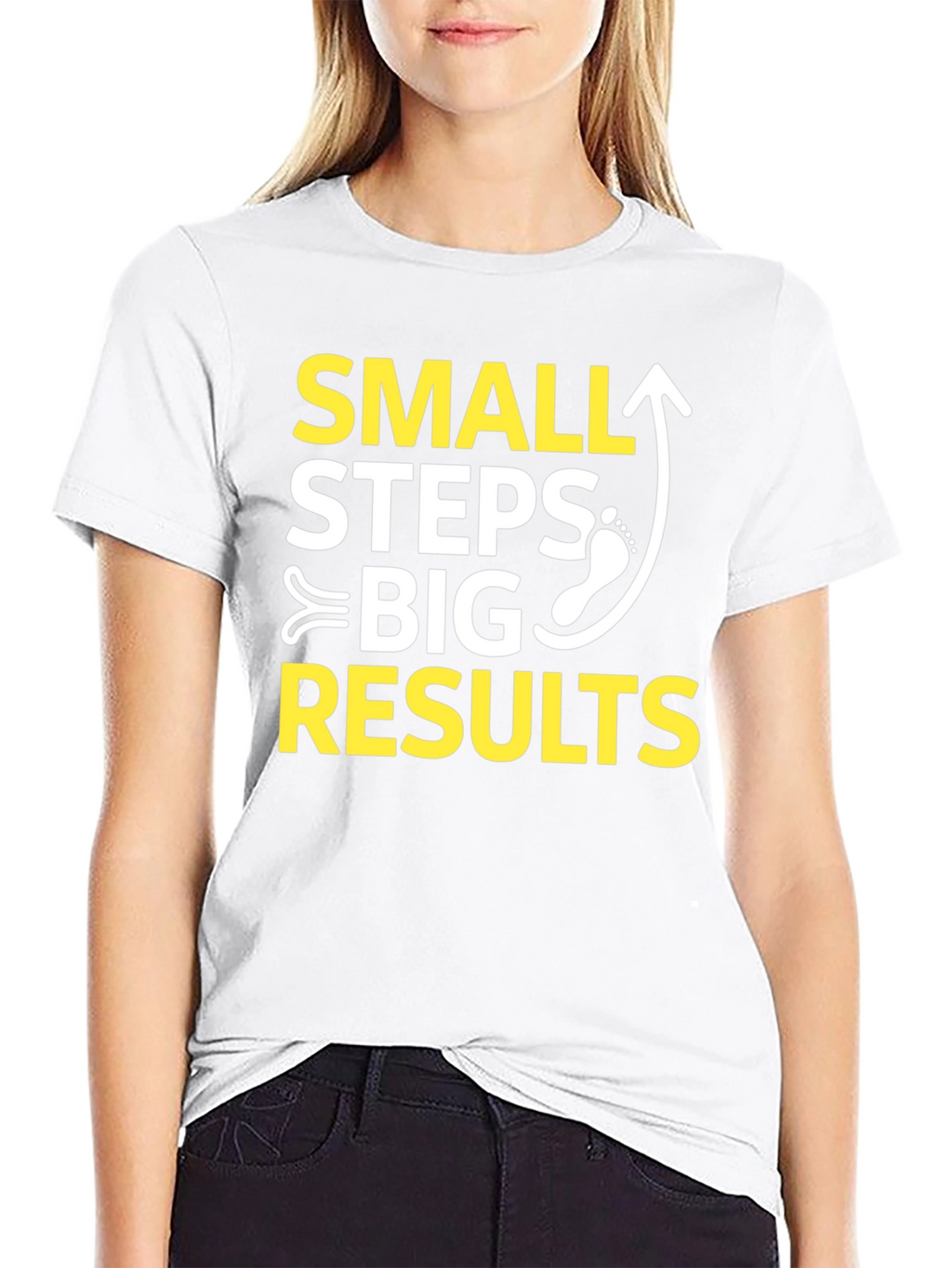 Small Steps Big Results Graphic T-Shirt