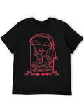 Fishing Graphic Tee - Im Just Here to Fish