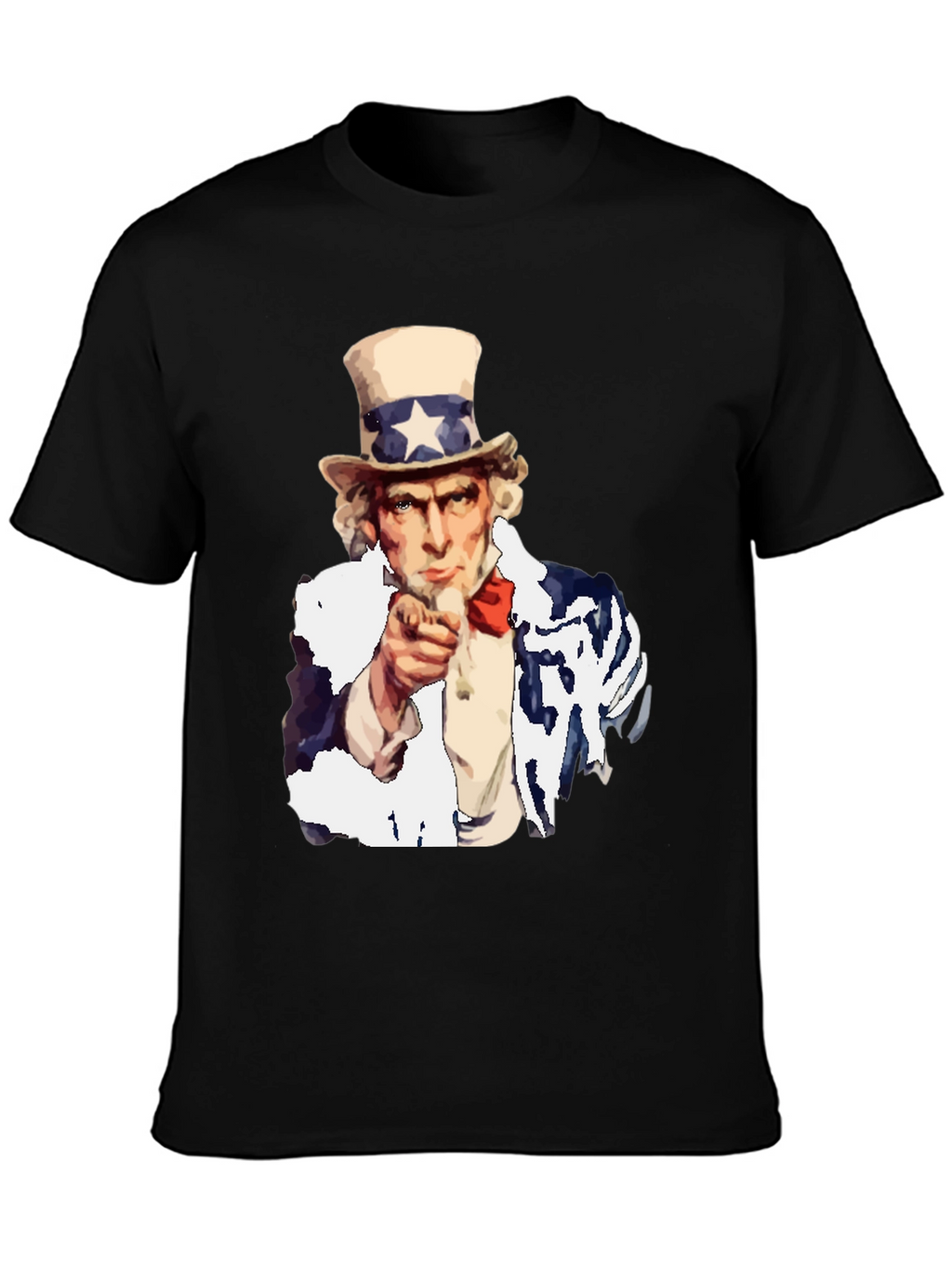 Uncle Sam Pointing Graphic T-Shirt