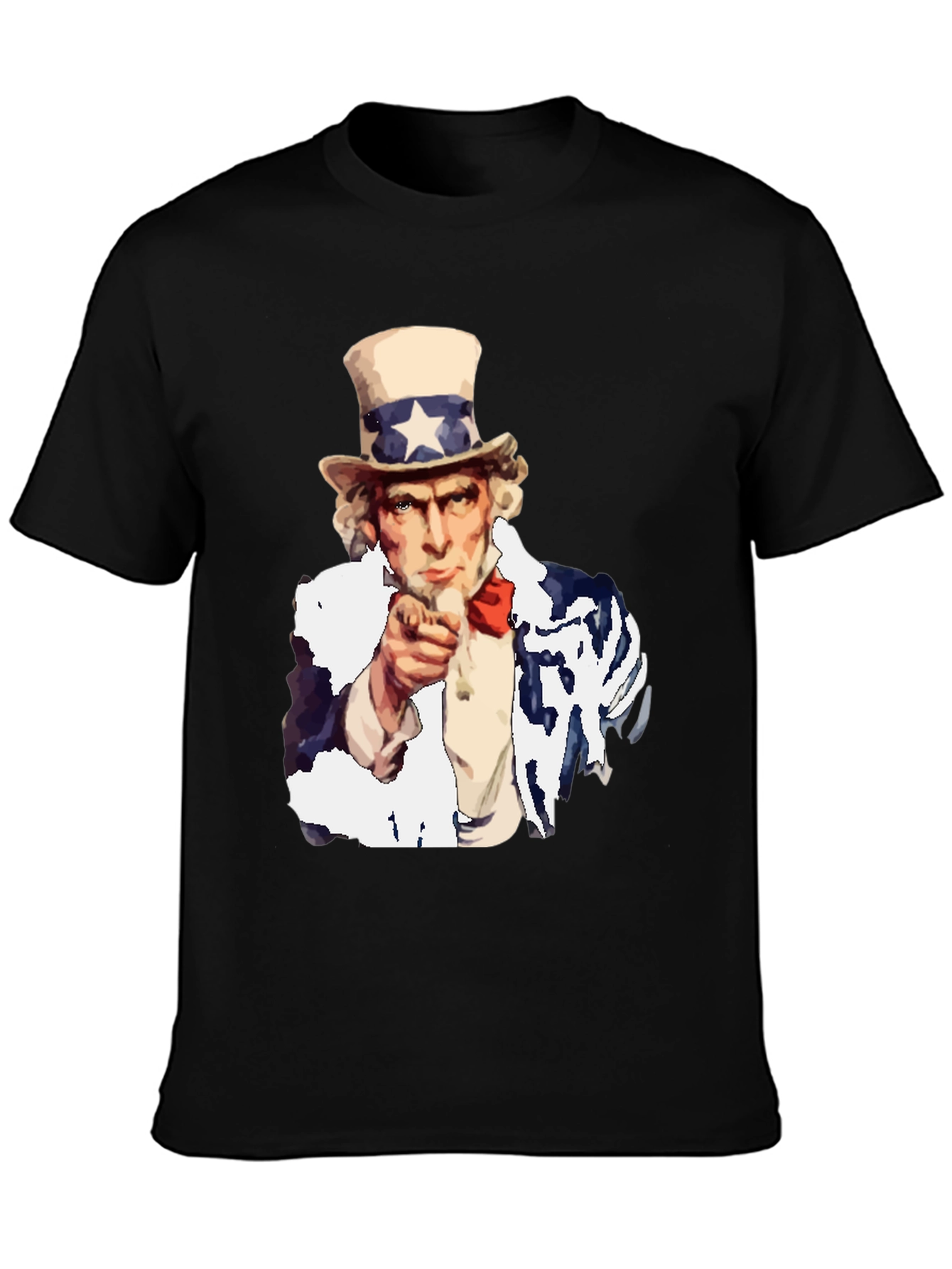 Uncle Sam Pointing Graphic T-Shirt