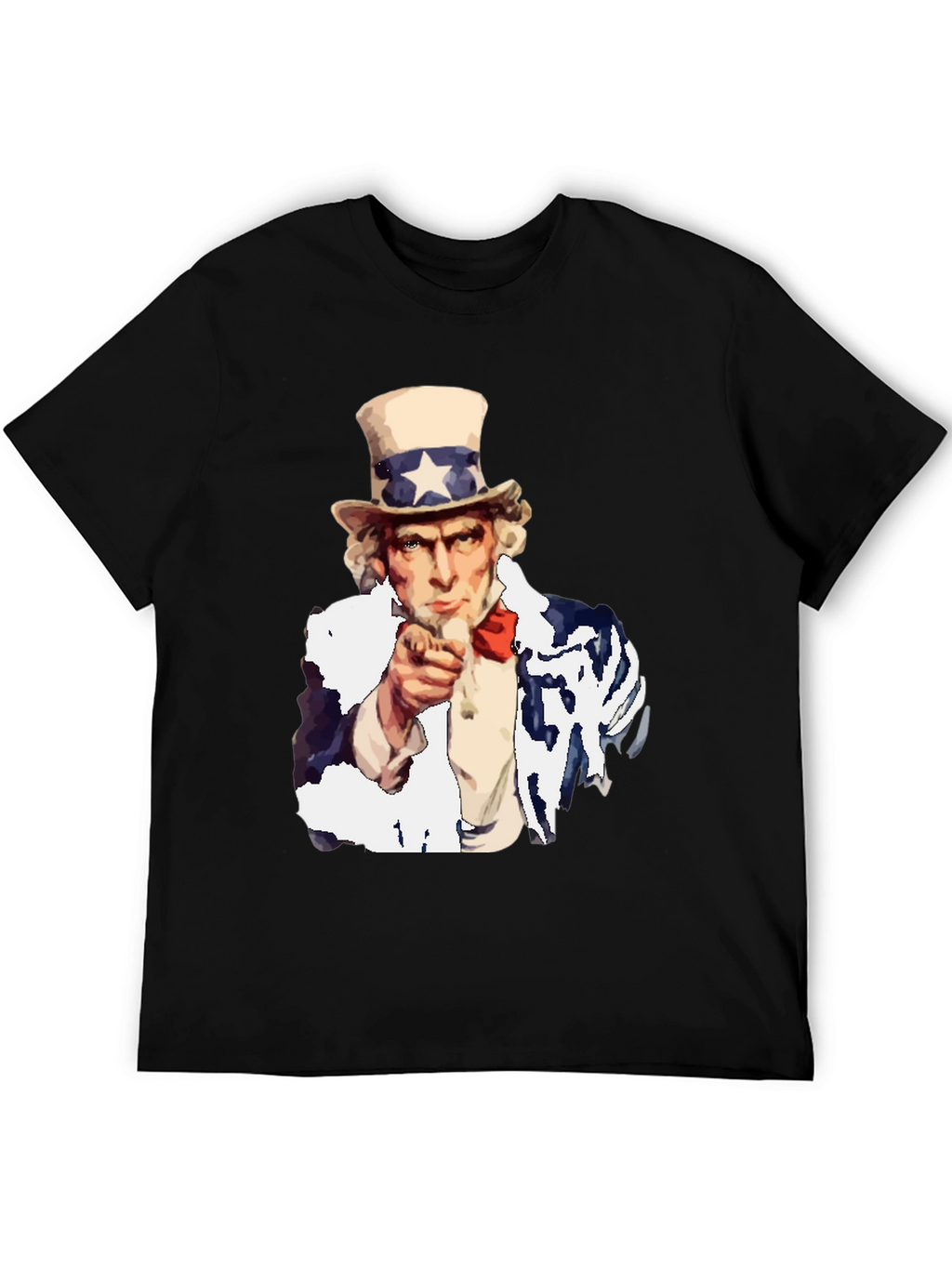 Uncle Sam Pointing Graphic T-Shirt