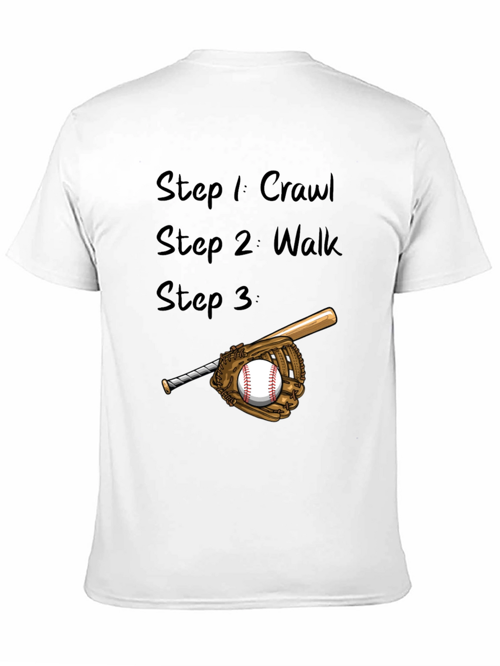 Baseball Fan T-Shirt - Step 3: Play Ball!