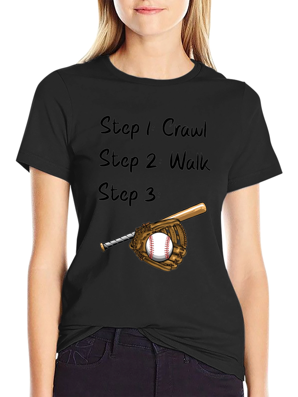 Baseball Fan T-Shirt - Step 3: Play Ball!