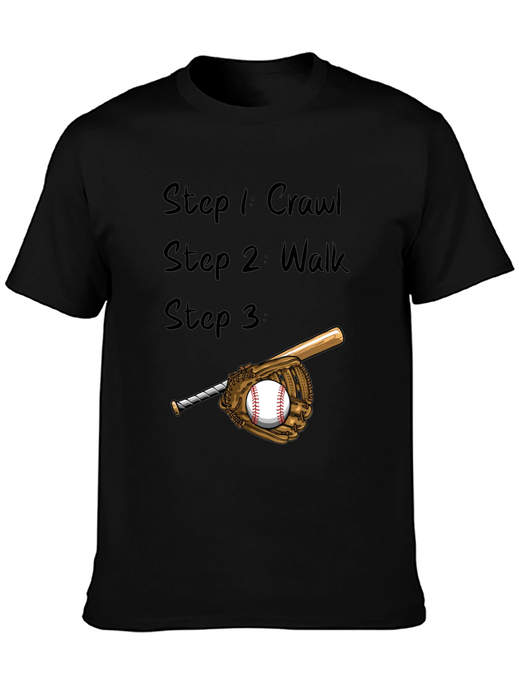 Baseball Fan T-Shirt - Step 3: Play Ball!