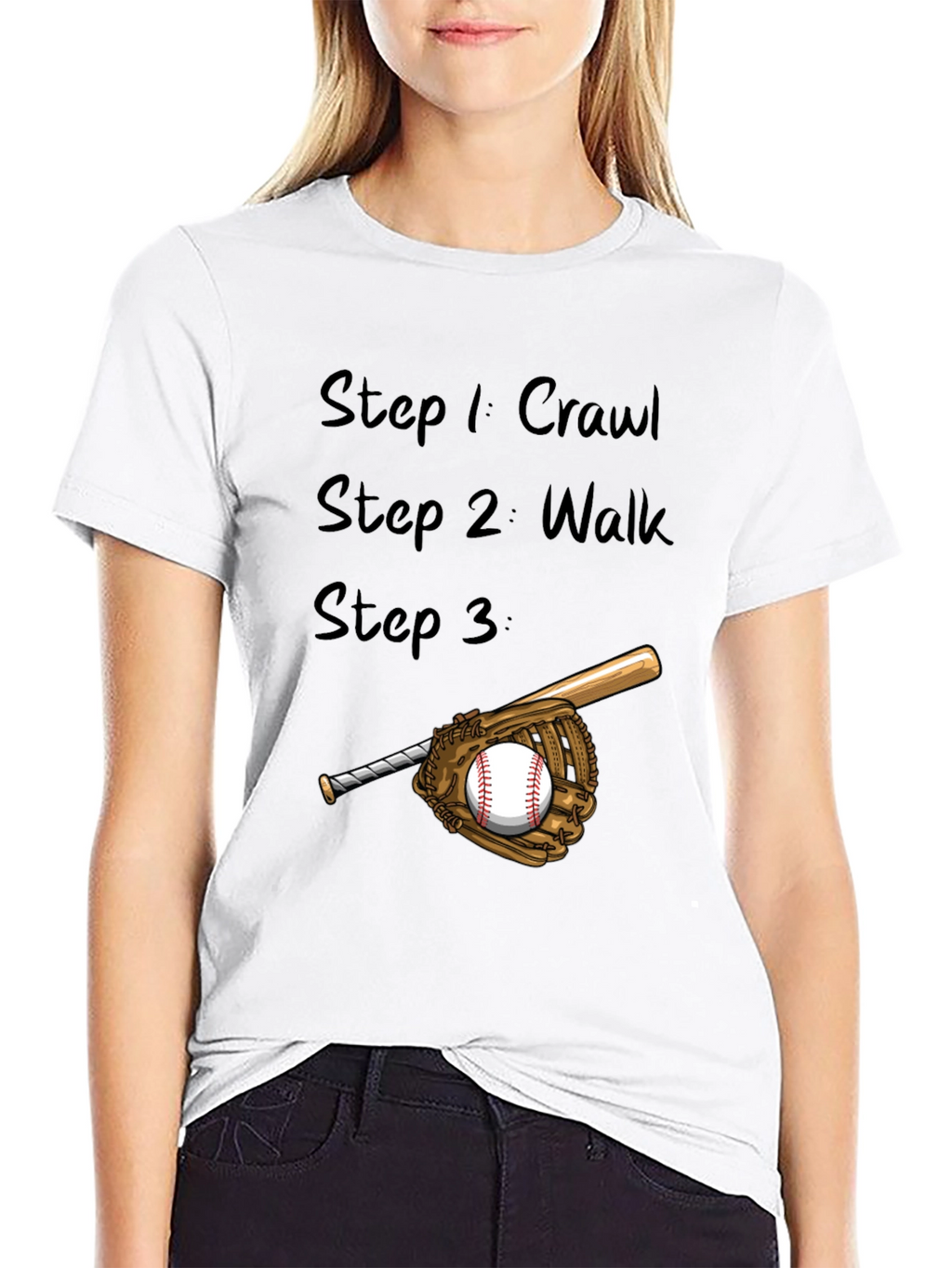 Baseball Fan T-Shirt - Step 3: Play Ball!