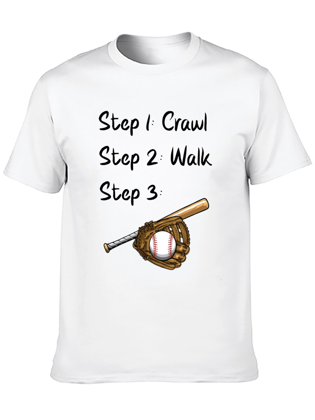 Baseball Fan T-Shirt - Step 3: Play Ball!