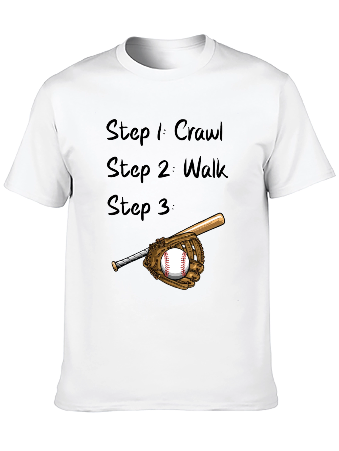 Baseball Fan T-Shirt - Step 3: Play Ball!